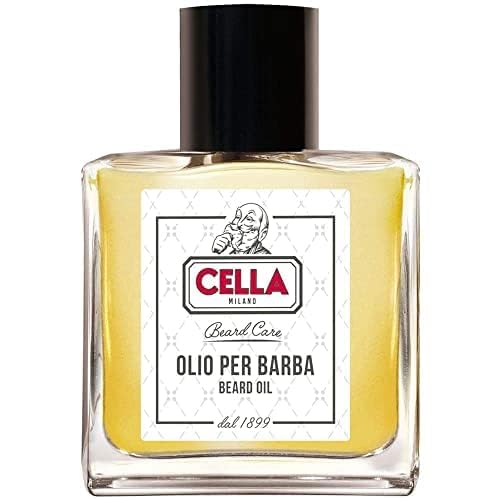 Cella Milano Beard Oil, 50 ml., Made in Italy, Shines, Conditions and Tames your Beard and Mustache. Beauty and Personal Care CELLA
