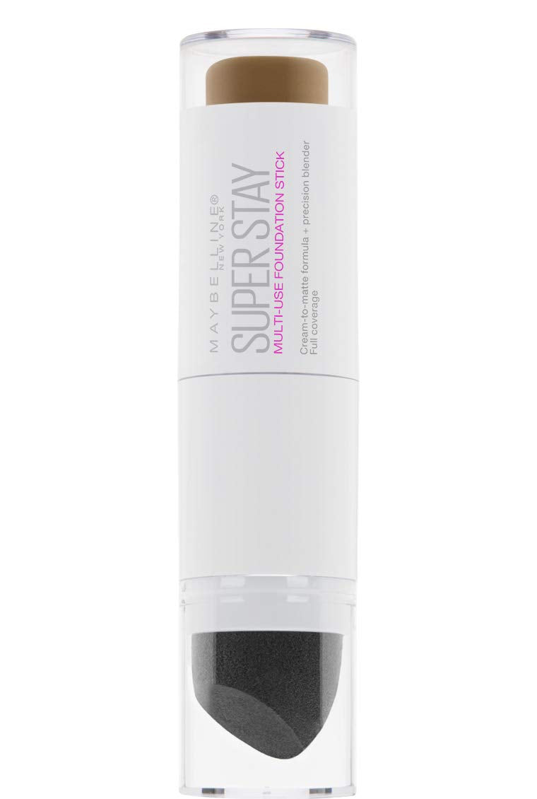 Maybelline New York Super Stay Foundation Stick for Normal To Oily Skin, Warm Coconut, 0.25 Ounce