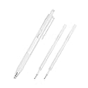 HOTWE Eyebrow Microblading Mapping Pen, Makeup Position Mapping Marker, 2 Marking Pens with 6 Refills (White) Beauty & Personal Care HOTWE
