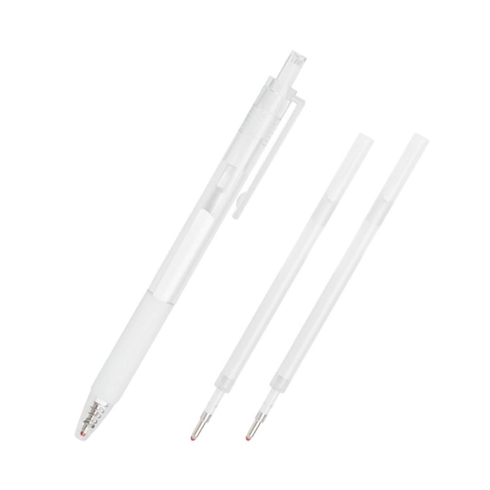 HOTWE Eyebrow Microblading Mapping Pen, Makeup Position Mapping Marker, 2 Marking Pens with 6 Refills (White) Beauty & Personal Care HOTWE