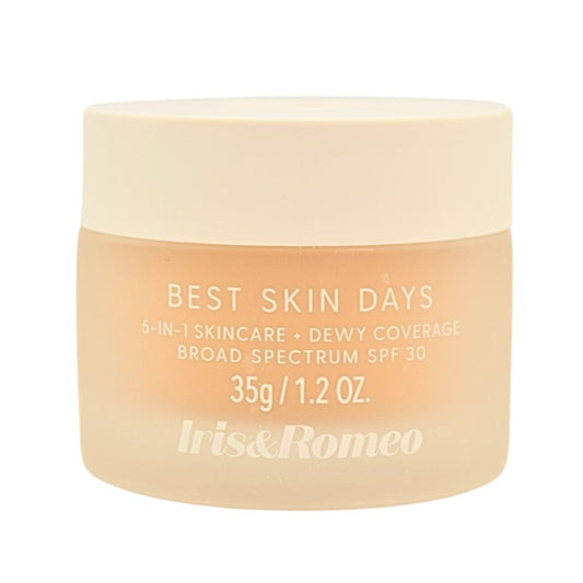 IRIS&ROMEO Best Skin Days SPF30 Whipped Tinted Moisturizer with Vitamin C + Hyaluronic Acid - Shade 3 - Light with Warm Undertones
