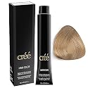 Cree Professional 9.7 - Very Light Sand Blond Permanent Hair Color - Long Lasting, Rich Vibrant - Gray Coverage 100ml - 3.4 fl.oz. Beauty & Personal Care Créé