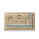 A LA MAISON Fresh Sea Salt Bar Soap - Triple French Milled Natural Moisturizing Hand Soap Bar (1 Bar of Soap, 8.8 oz) Beauty & Personal Care A LA MAISON