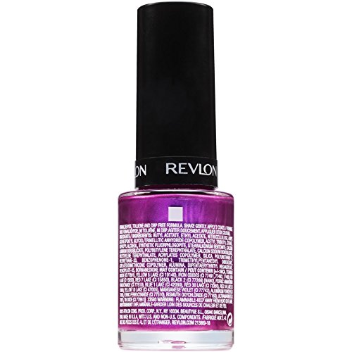 Revlon ColorStay Gel Envy Longwear Nail Polish, with Built-in Base Coat & Glossy Shine Finish, in Plum/Berry, 415 What Happens in Vegas, 0.4 oz Beauty & Personal Care REVLON