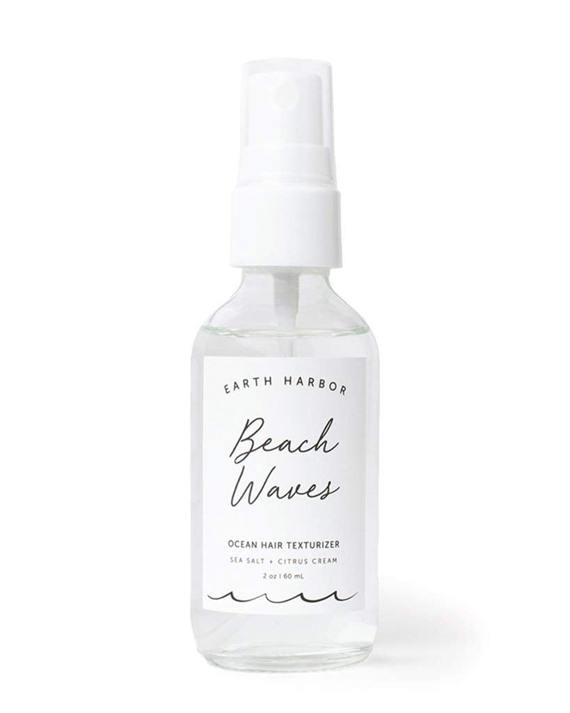 Earth Harbor BEACH WAVES Ocean Hair Texturizer, Sea Salt Spray for Beachy Texture Volume and Body, Lightweight Hydration with Oil Control, Fine Mist Beauty & Personal Care Earth Harbor