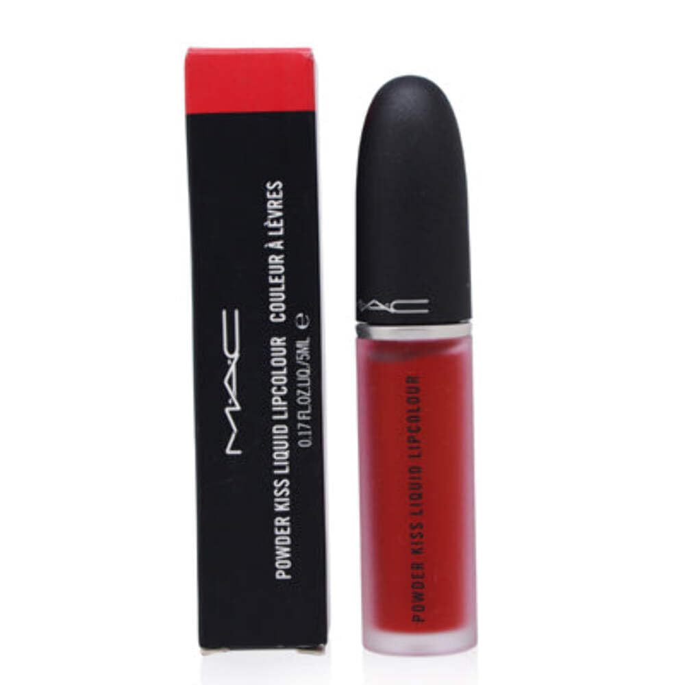 MAC COSMETICS/POWDER KISS LIQUID LIPCOLOUR (987 M-A-CSMASH) 0.17 OZ Beauty & Personal Care MAC