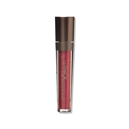 SORME Treatment Cosmetics LipThick gloss | Plumping Lip Gloss for Shiny and Fuller Looking Lips with Maxi-Lip Peptides | Scream Shade Beauty & Personal Care SORMÉ
