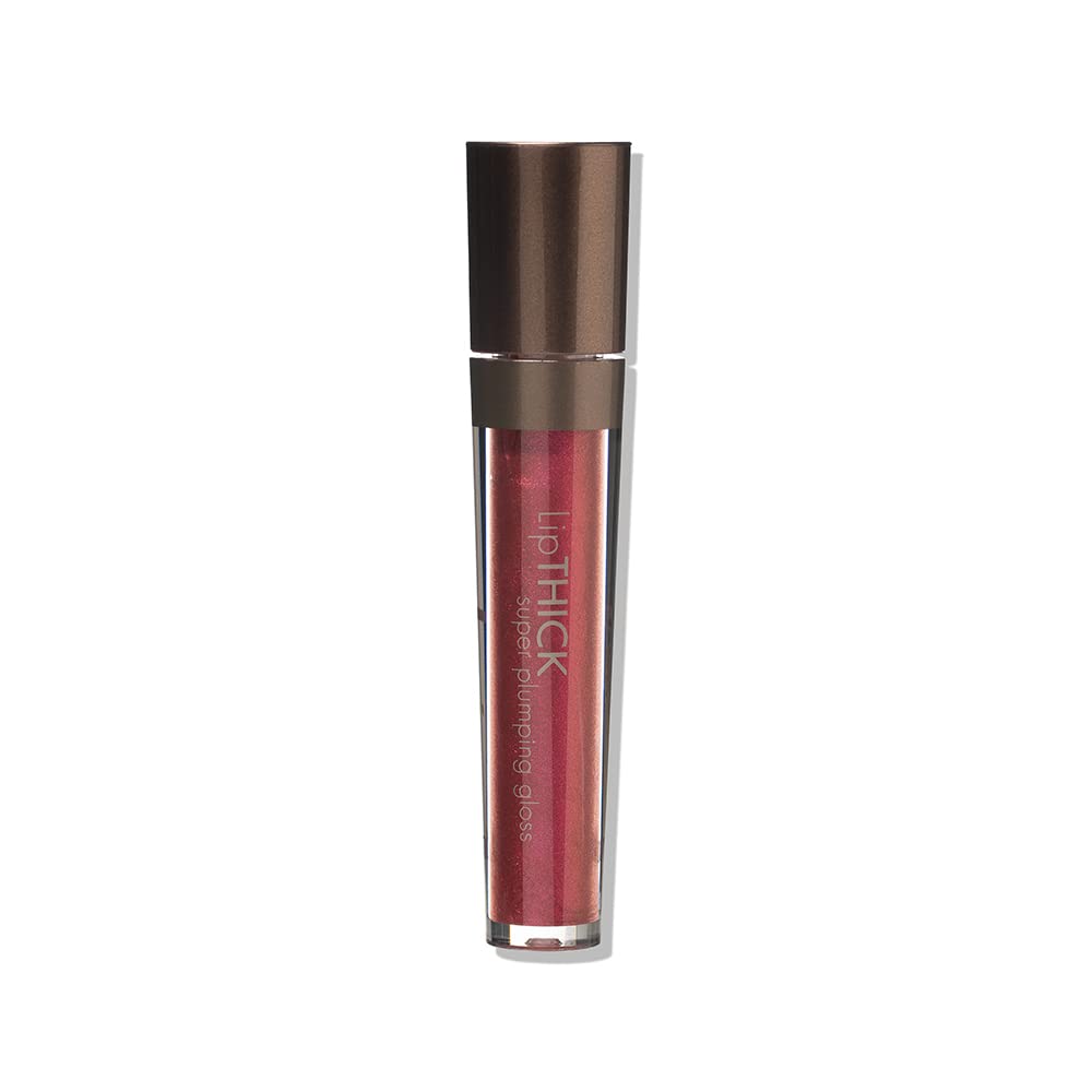SORME Treatment Cosmetics LipThick gloss | Plumping Lip Gloss for Shiny and Fuller Looking Lips with Maxi-Lip Peptides | Scream Shade Beauty & Personal Care SORMÉ