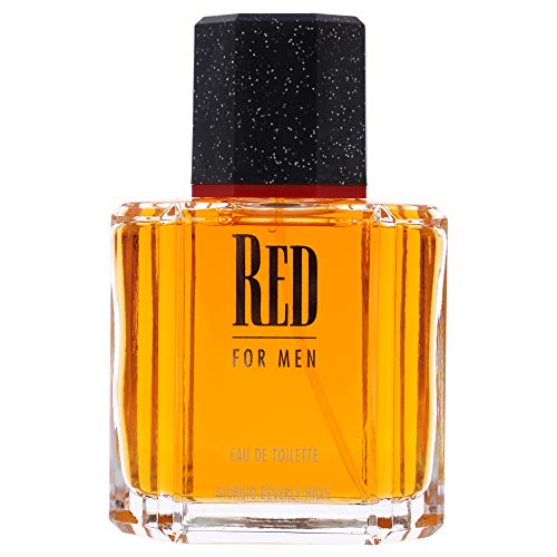 Giorgio Beverly Hills Men's Cologne, Red, Eau De Toilette EDT Spray, 3.4 fl oz Beauty & Personal Care Giorgio