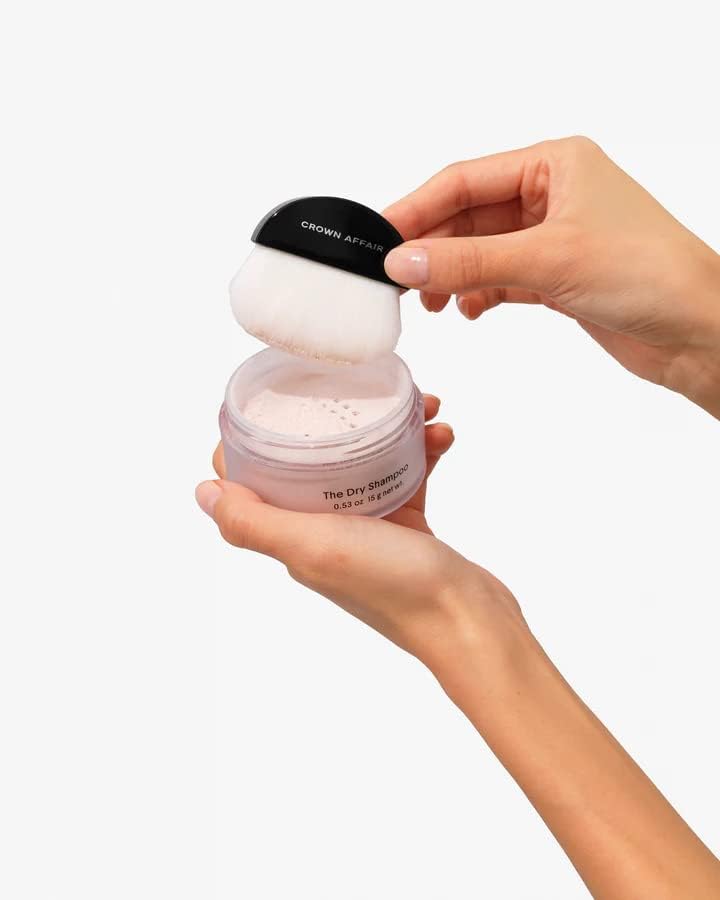 CROWN AFFAIR - The Dry Shampoo, All Hair Types, A Volumizing, Nutrient-Rich Dry Shampoo That Gives The Illusion of Just-Washed Strands, Off-white,