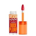 NYX PROFESSIONAL MAKEUP Duck Plump High Pigment Plumping Lip Gloss with Spicy Ginger, Vegan Lip Makeup - Pure Plump (Sangria Purple) Beauty & Personal Care NYX PROFESSIONAL MAKEUP