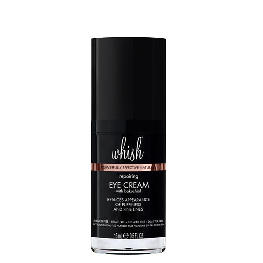 Whish Repairing Eye Cream - Reduces Puffiness & Appearance of Fine Lines, Reduces the Appearance of Bags & Dark Circles, Has Gentle All Natural Beauty & Personal Care Whish