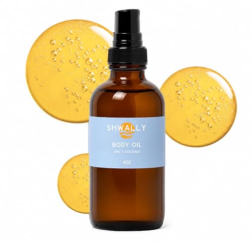 Nourish & Protect Hair & Body Oil Serum - Pure Emu, Rosemary, Macadamia, Castor, Coconut & Olive Oils For Hair Growth, Strengthening, Split Ends & Dry Beauty & Personal Care Shwally