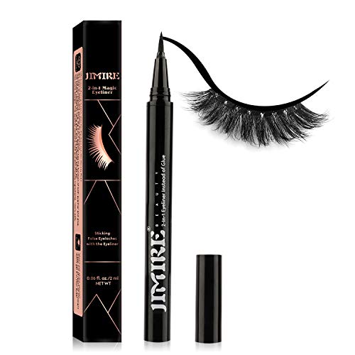 JIMIRE Eyelash Glue Clear | Secure Hold for False Eyelashes | Latex-Free Eyelash Adhesive with Chamomile Suitable for Sensitive Eyes Beauty & Personal Care JIMIRE