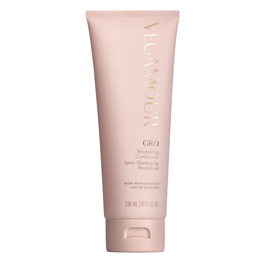 VEGAMOUR GRO Revitalizing Conditioner | Smooths, Strengthens and Adds Shine to Thinning Hair | Clean, Vegan, Cruelty-Free, Clinically Proven and Color Beauty & Personal Care VEGAMOUR