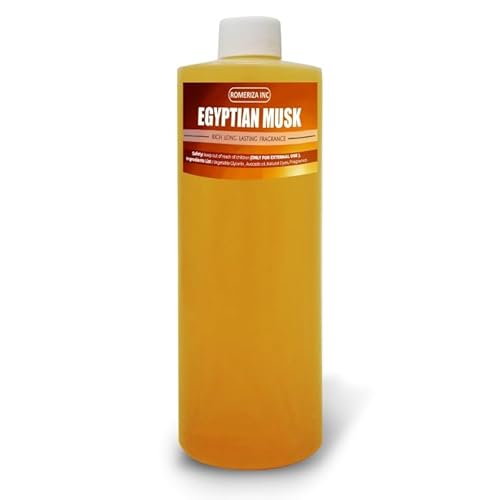 ONISAVINGS 10 FL Oz Egyptian Musk Fragrance Oil Ideal for DIY Soap Making, Candles and Body Butters - Long-Lasting Fragrance Essential Oil Beauty & Personal Care Onisavings