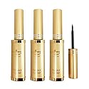 Italia Deluxe Perfect Liquid Eyeliner Waterproof 3pc Set Beauty & Personal Care Italia Deluxe
