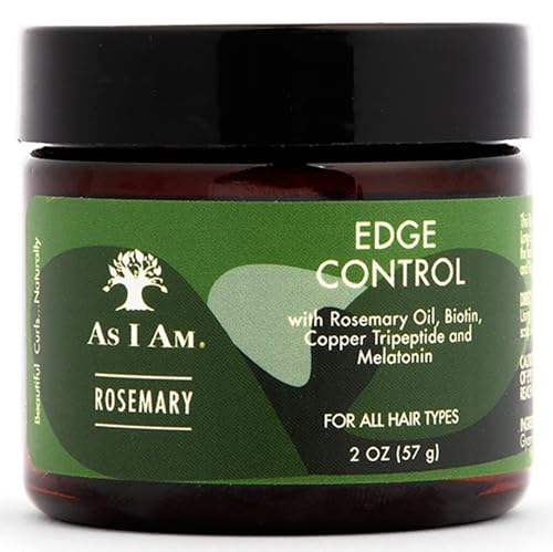 As I Am Rosemary Edge Control 2 oz - with Biotin & Saw Palmetto Beauty & Personal Care As I Am