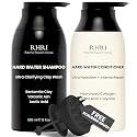 Hard Water Shampoo & Conditioner Set | Metal Detox Shampoo with Collagen | Hydrating Hair Treatment for Shine & Manageability | Clarifying Wash Beauty & Personal Care Rida Hair Research Institute