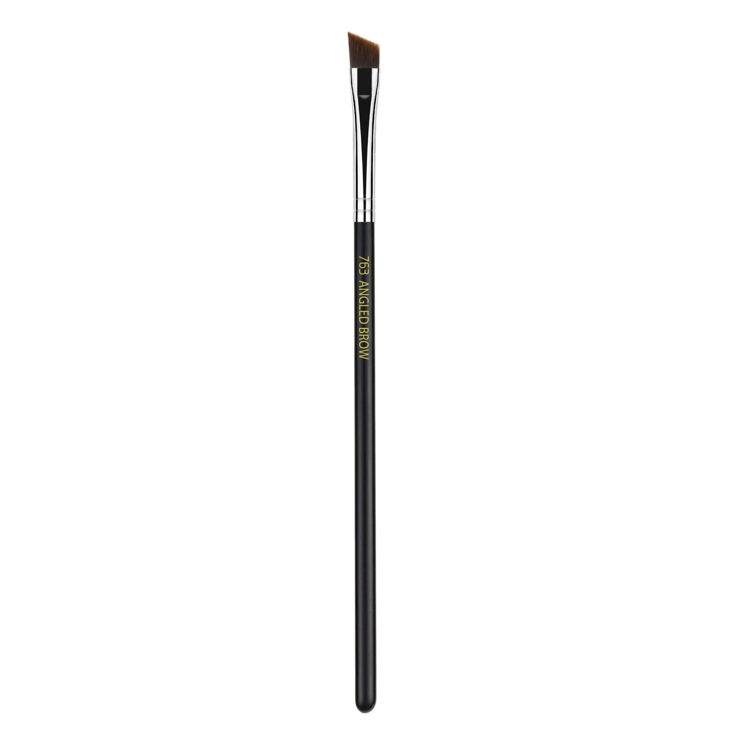 Bdellium Tools Professional Makeup Brush - Maestro Series 763 Angled Brow - With Soft Synthetic Fibers, For Defining Eyebrows (Black, 1pc) Beauty & Personal Care BDELLIUM TOOLS