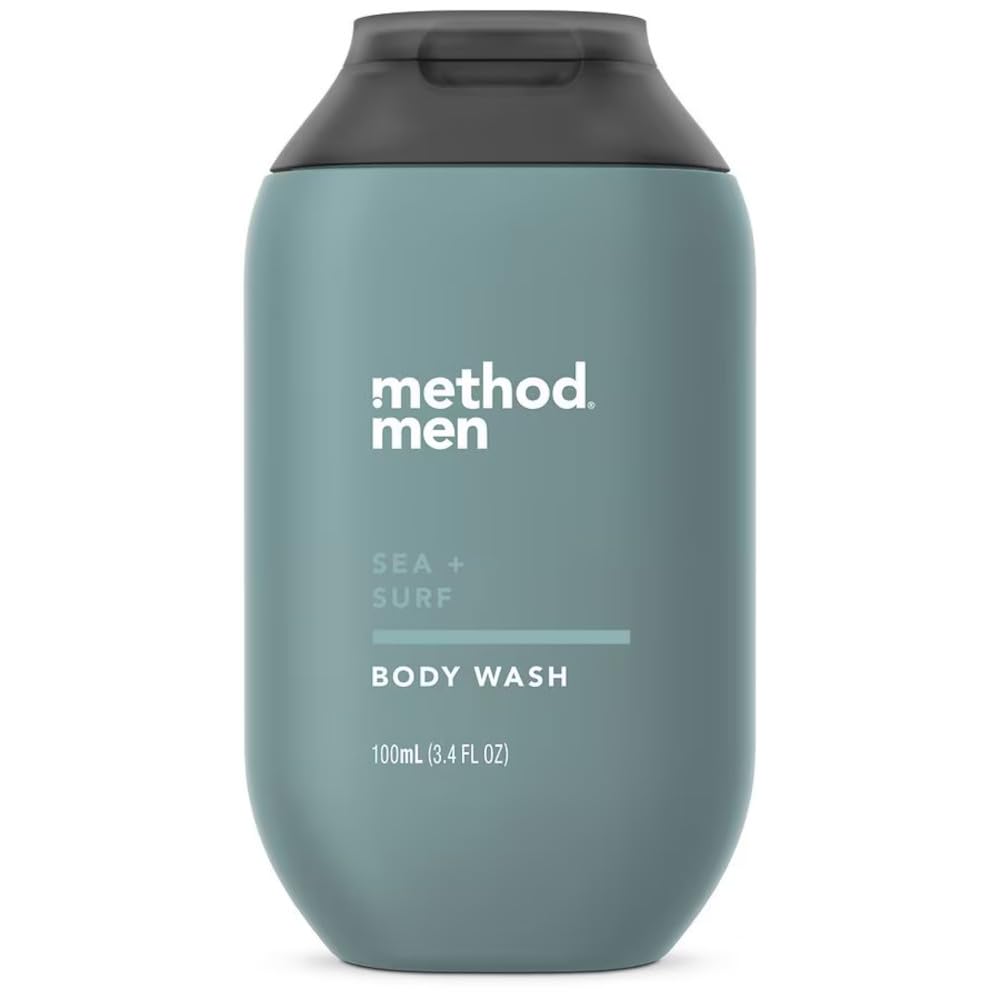 Method Body Wash, Sea + Surf, Paraben and Phthalate Free, Biodegradable Formula, 3.4 fl oz (Pack of 1) Beauty & Personal Care Method