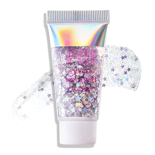 Body Glitter by Wet n Wild Fantasy Makers Glitter Gel Silver Seeing Double Beauty & Personal Care wet n wild