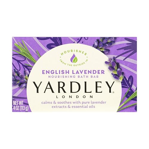 Yardley London English Lavender Naturally Moisturizing Bath Bar, 4 ounce Beauty & Personal Care Yardley
