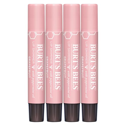Burt's Bees Shimmer Lip Tint Set, Mothers Day Gifts, Tinted Lip Balm Stick, Moisturizing for All Day Hydration with Natural Origin Glowy Pigmented Beauty and Personal Care Burt's Bees