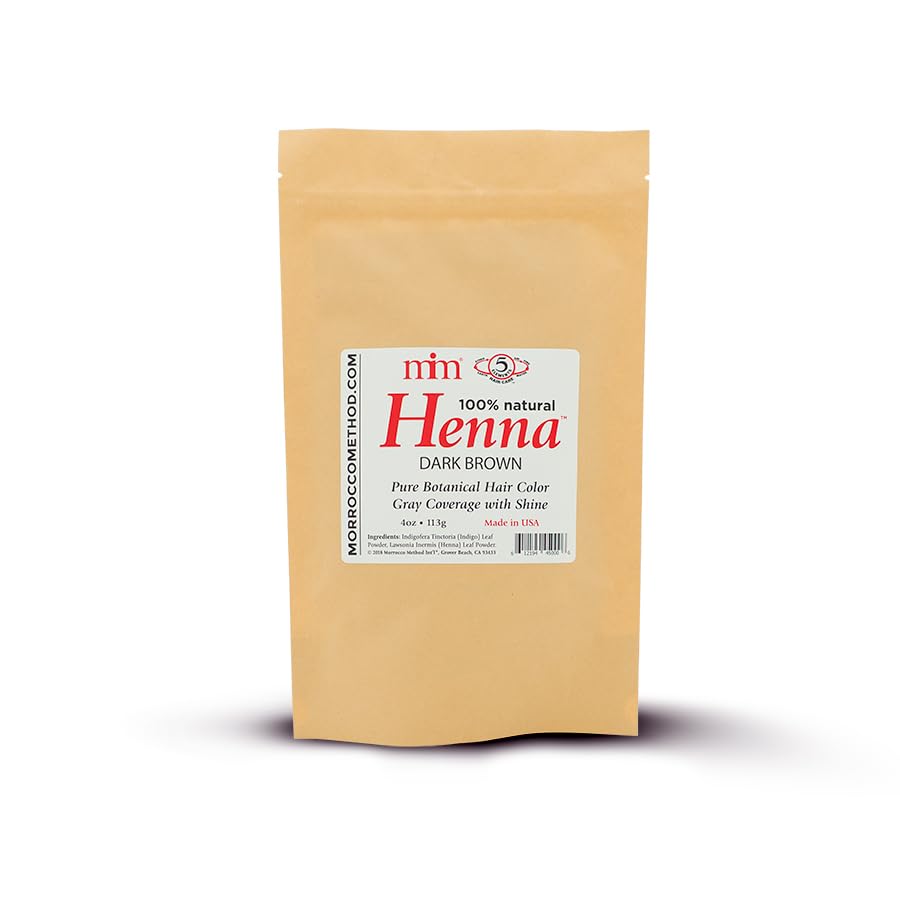 Morrocco Method Henna Hair Dye - Dark Brown Beauty & Personal Care Morrocco Method Int'l