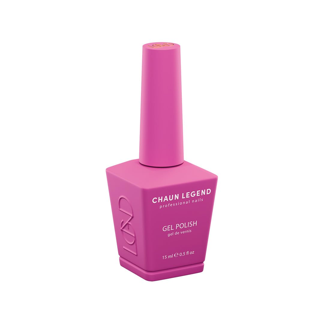 Chaun Legend Gel Nail Polish | Dazzle Me LG5155 (berry magenta) | Soak Off UV LED Cure Gel Polish High Gloss 15ml