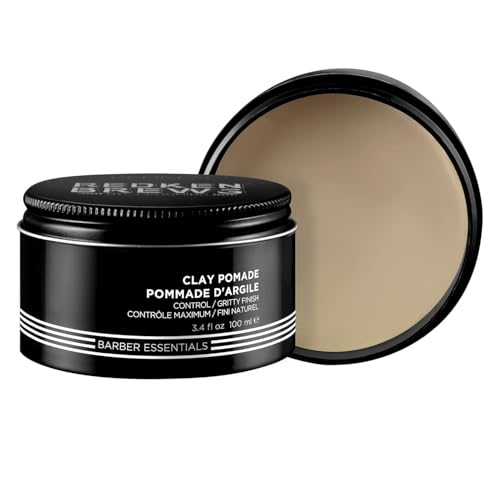 Redken Brews Clay Pomade For Men - Volumizes Fine And Medium Hair With Long-Lasting High Hold and Matte Finish Beauty & Personal Care Redken Brews