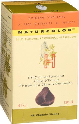 naturcolor Haircolor - Sienna Chestnut Hair Dye, 4 Fl Oz (4R) Beauty & Personal Care naturcolor