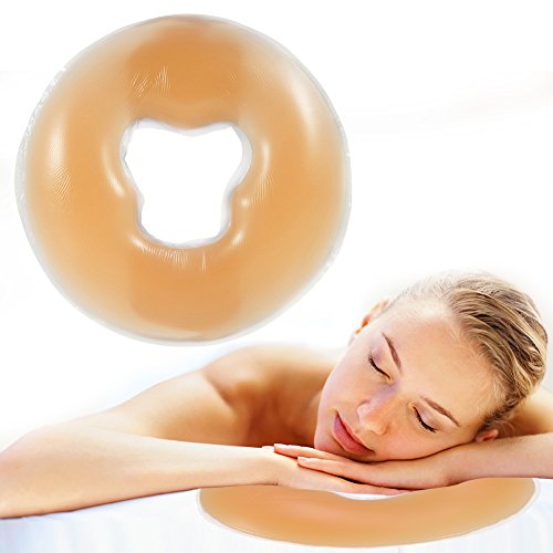 ZJchao Silicone Pillow, Beauty SPA Massage Pillow, Soft Massage Face Relax Pillow Headrest, SPA Beauty Salon Skin Care Relax Head Cushion (4 Color Beauty and Personal Care ZJchao
