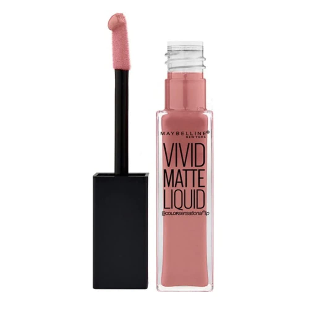 Maybelline New York Color Sensational Vivid Matte Liquid Lipstick, Pink Charge, 0.26 fl. oz. Beauty & Personal Care MAYBELLINE