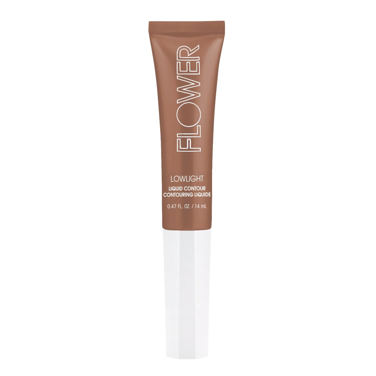 FLOWER BEAUTY Lowlight Liquid Contour - Natural Finish + Buildable Coverage - Built-In Cusion Applicator - Medium Beauty & Personal Care FLOWER BEAUTY