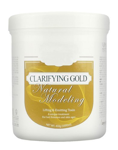 1000ml Clarifying Gold Natural Modeling Mask Pack Powder for Anti-aging & Skin Elasticity Beauty & Personal Care Anskin