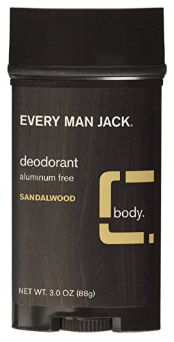 Every Man Jack Deodorant 3 Ounce Sandlewood Aluminum-Free (88ml) (2 Pack) Beauty and Personal Care Every Man Jack