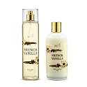 Home Spa Gift 10oz Deep Moisturizing Fragrance Body Lotion & 8 oz. Fine Fragrance Body Mist Set Luxury Self-Care Combo for Women and Girls (French Beauty & Personal Care Freida and Joe