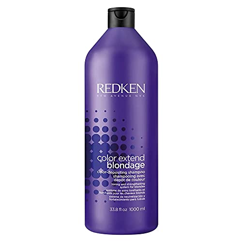 Redken Blondage Purple Shampoo - For Blonde Hair, 33.8 Fl Oz