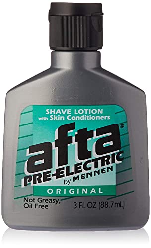 Afta Pre-Electric Shave Lotion With Skin Conditioners Original 3 oz (Pack of 3) Beauty & Personal Care Mennen