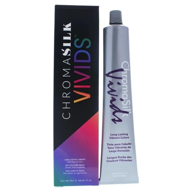 Vivids ChromaSILK Hair Color, 3oz tube (AquaMarine) Beauty & Personal Care Hansi Naturals