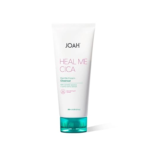 JOAH Heal Me CICA Gentle Foam Cleanser, Korean Skin Care Face Wash with Centella Asiatica and Camu Camu Extract, Suitable for Sensitive Skin, pH Beauty & Personal Care JOAH
