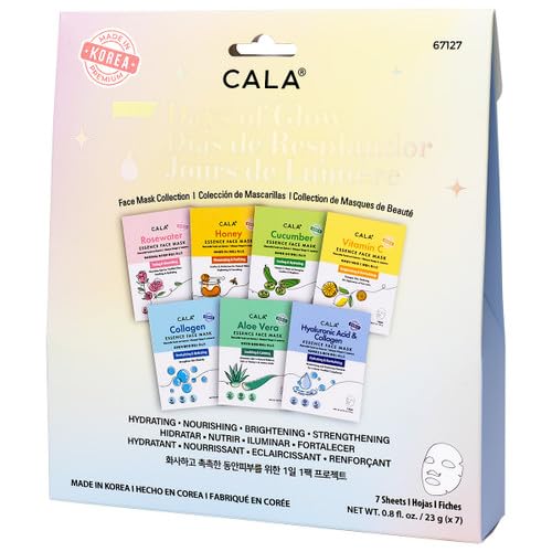 7 DAYS OF GLOW ESSENCE FACE MASKS(7PCS) Beauty & Personal Care ZAMAWI
