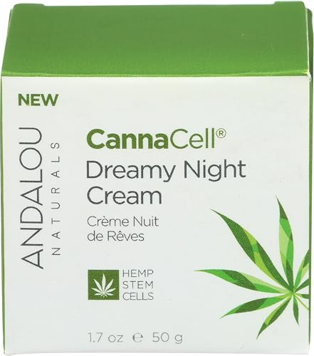 Andalou Naturals CannaCell Dreamy Night Cream, 1.7 Ounces Beauty & Personal Care Andalou Naturals