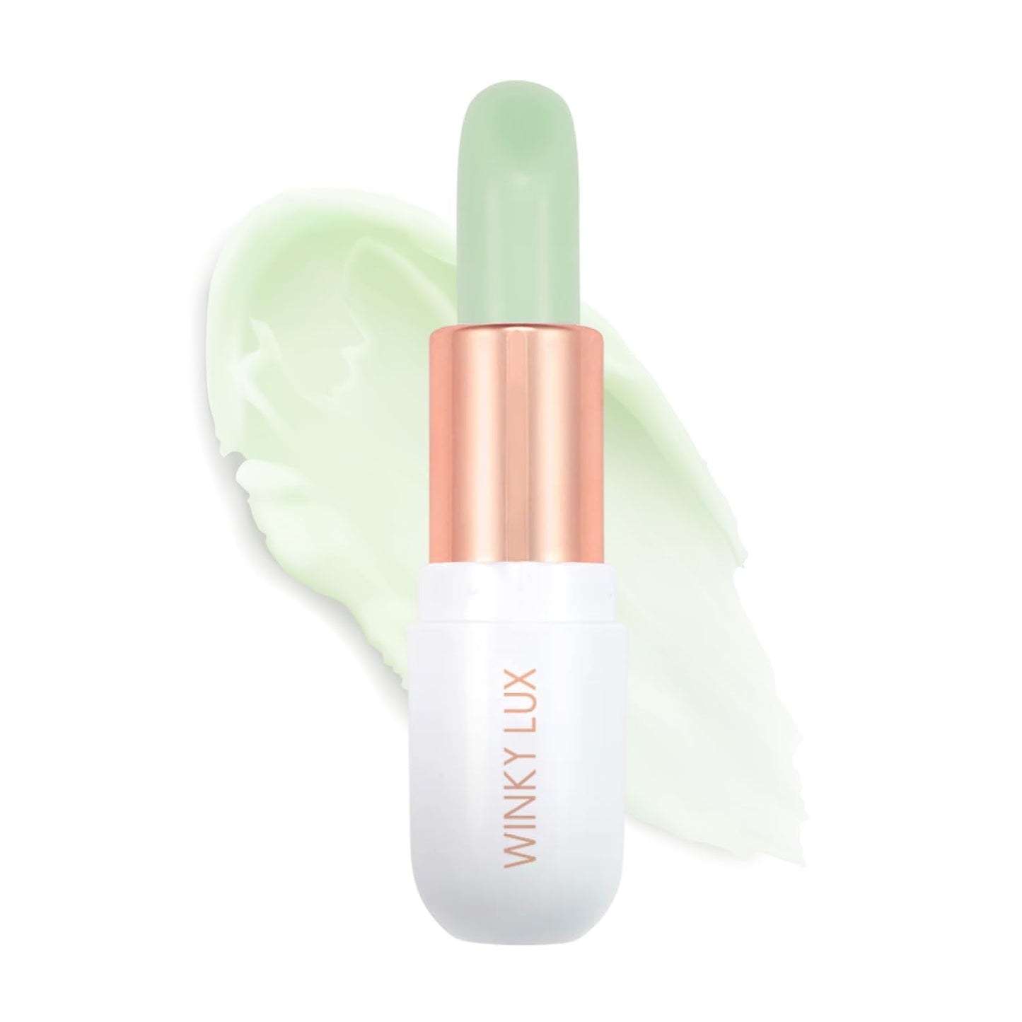 Winky Lux Matcha Lip Balm, Ultra-Moisturizing Clear Lip Treatment with Green Tea Extract, Caffeine, Avocado & Coconut Oils and Vitamin E, Clean Beauty and Personal Care Winky Lux