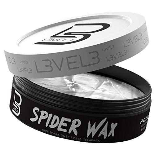 L3 Level 3 Spider Wax - Long Lasting and Strong Hold Improve your Hair Volume and Texture - Level Three Hair Wax for Men (150 ML) Beauty & Personal Care L3