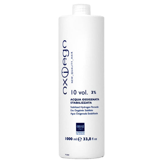 Ever Ego 10 Vol 3% Stabilized Hydrogen Peroxide 1000ml 33.8oz Beauty & Personal Care Ever Ego Italy
