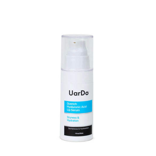 Uardo Quench Hyaluronic Acid Lip Serum 1 Fl Oz / 30 ml - usn108 - Moisturizes Lips - For Dry/Chapped Lips - Hydrating - Adds Plump - For Women and Men Beauty and Personal Care Uardo