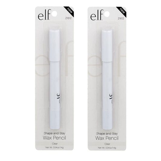 Pack of 2 e.l.f. Shape and Stay Wax Pencil, Clear 21612 Beauty & Personal Care e.l.f.