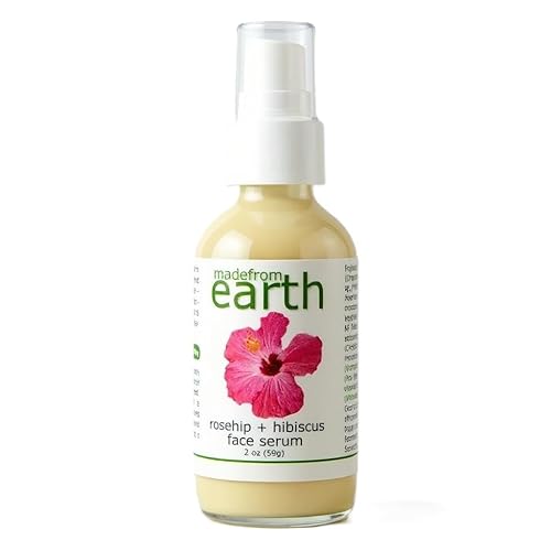 Rosehip Facial Serum - Calms Redness, Sensitive and Dry Skin, 2 oz Beauty & Personal Care Made from Earth